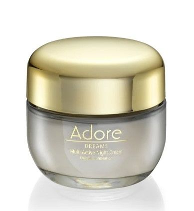 Photo 1 of DREAMS MULTI ACTIVE NIGHT CREAM WORKS WHILE YOU SLEEP HYALURONIC ACID REDUCES APPEARANCE OF FINE LINES WRINKLES RETAINS MOISTURE PLUMPING EFFECT BLEND OF ALLANTOIN VITAMIN E C AND PRO VITAMIN B5 TO REVIVE SKIN FRESH APPEARANCE CHAMOMILE SOOTHE AND CALMS S