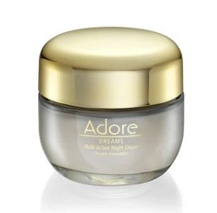Photo 1 of DREAMS MULTI ACTIVE NIGHT CREAM WORKS WHILE YOU SLEEP HYALURONIC ACID REDUCES APPEARANCE OF FINE LINES WRINKLES RETAINS MOISTURE PLUMPING EFFECT BLEND OF ALLANTOIN VITAMIN E C AND PRO VITAMIN B5 TO REVIVE SKIN FRESH APPEARANCE CHAMOMILE SOOTHE AND CALMS S
