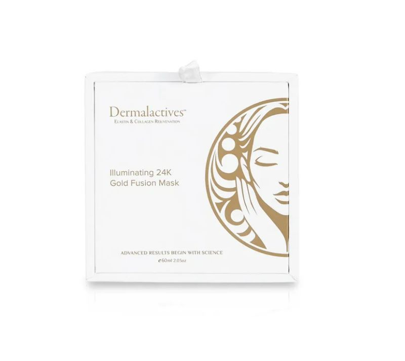Photo 2 of ILLUMINATING GOLD FUSION MASK STIMULATES BLOOD AND HELPS REGENERATION OF SKIN CELLS RECREATING BROKEN CELLULAR CONNECTIONS IN ELASTICITY PREVENTING BREAKDOWN OF ELASTIN LOCKS IN MOISTURE PREVENTING DEHYDRATION AND PENETRATING SKIN TO CORE NEW