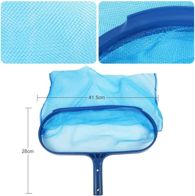 Photo 2 of Rongbo Deep-Bag Pool Rake & Swimming Leaf Skimmer Net with Medium Fine Mesh,Fits Most Standard Pole for Cleaning Swimming Pools,Hot Tubs,Spas and Fountains (deep-Bag rake)