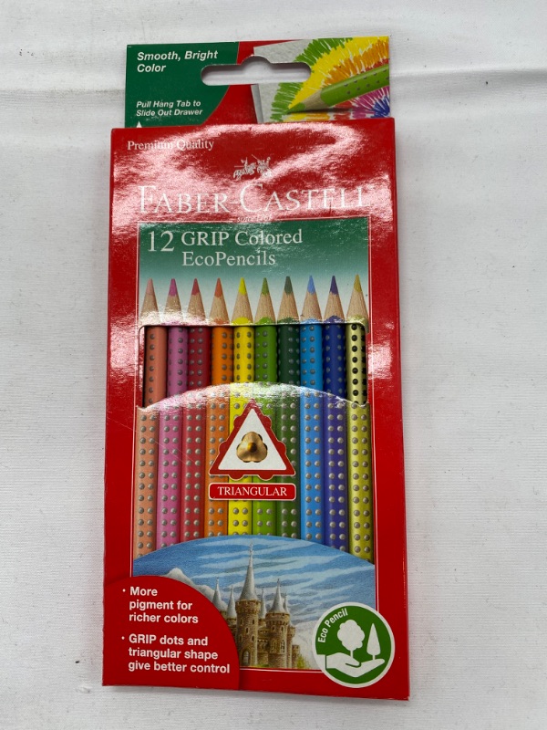 Photo 2 of Faber-Castell Grip Colored EcoPencils - 12 Count