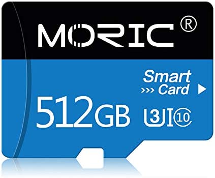 Photo 1 of 512GB Micro SD Card High Speed Class 10 Memory Card with Adapter for Smartphone,Camera,Drone,Nintendo Switch(512GB)