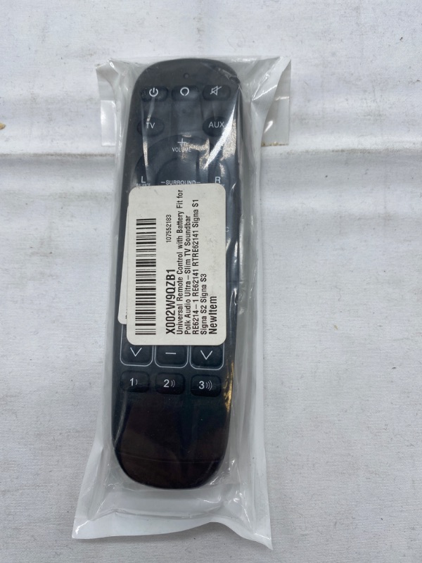 Photo 3 of Universal Remote Control with Battery Fit for Polk Audio Ultra-Slim TV Soundbar RE6214-1 RE62141 RTRE62141 Signa S1 Signa S2 Signa S3