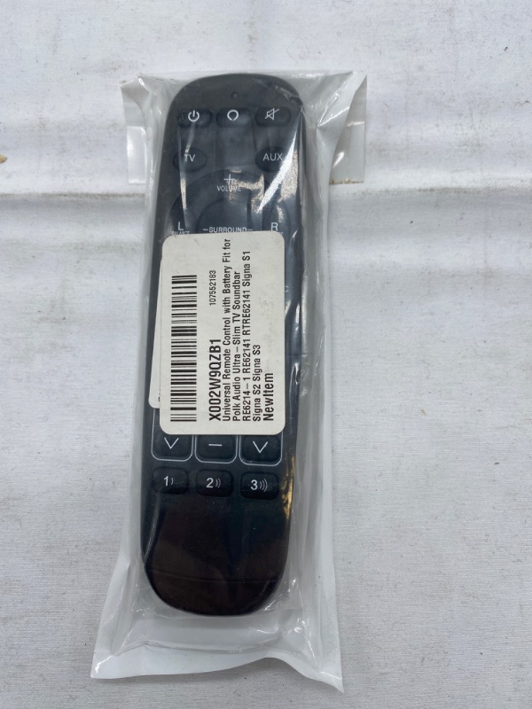 Photo 1 of Universal Remote Control with Battery Fit for Polk Audio Ultra-Slim TV Soundbar RE6214-1 RE62141 RTRE62141 Signa S1 Signa S2 Signa S3