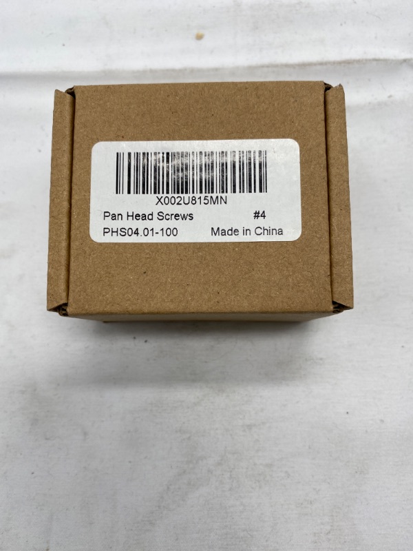 Photo 3 of #4 x 1" Phillips Pan Head Self Tapping Screws Sheet Metal Wood Screws, Stainless Steel 18-8 (304), 100 PCS