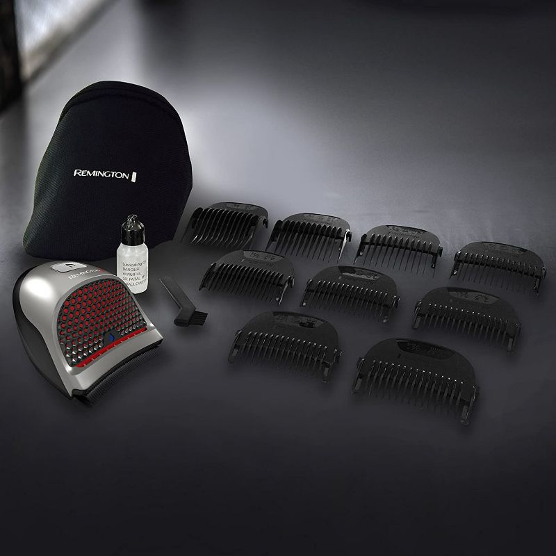 Photo 3 of Remington HC4250 Shortcut Pro Self-Haircut Kit, Beard Trimmer, Hair Clippers for Men (13 pieces) Hair Cut Kit