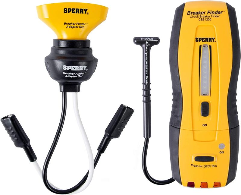 Photo 1 of Sperry Instruments CS61200P Electrical, 120V AC, 60Hz, Includes: CS61200AS Light and Switch, 2 Pc Circuit Breaker Finder and Accessory Kit