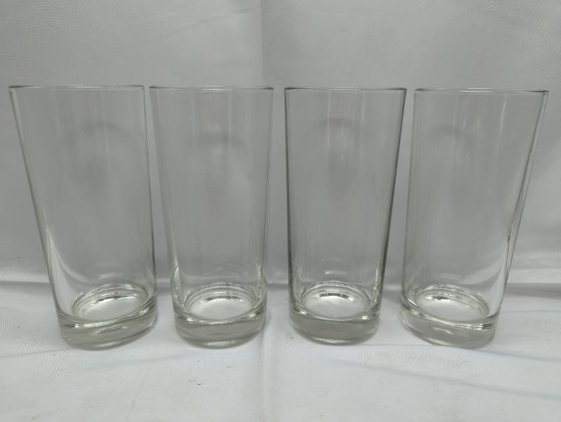 Photo 3 of Godinger Highball Drinking Glasses, Italian Made Tall Glass Cups, Water Glasses, Cocktail Glasses - Made In Italy, 14oz, Set of 4