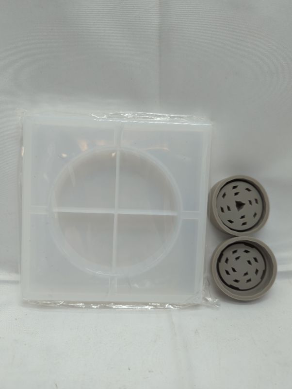 Photo 3 of 3 Pieces Silicone Resin Casting Mold Set, Including Fall Leaf Resin Mold Silicone Spice Grinder Epoxy Square Coaster