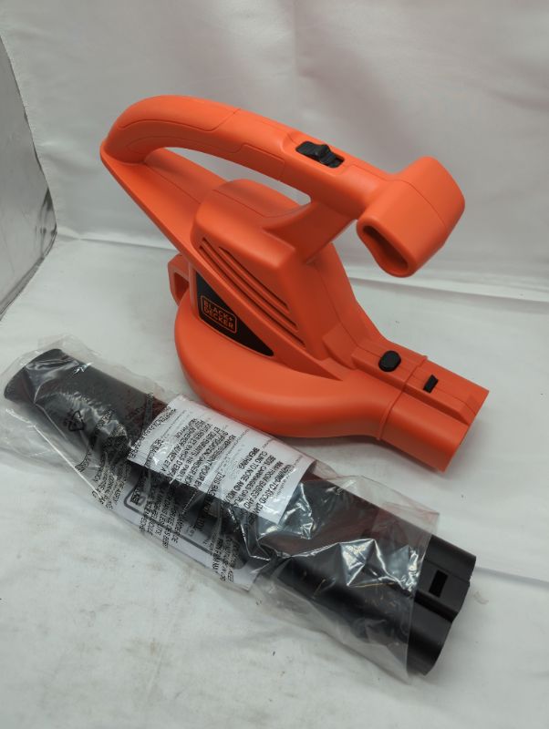 Photo 6 of BLACK+DECKER Electric Corded Leaf Blower, 7-Amp (LB700)