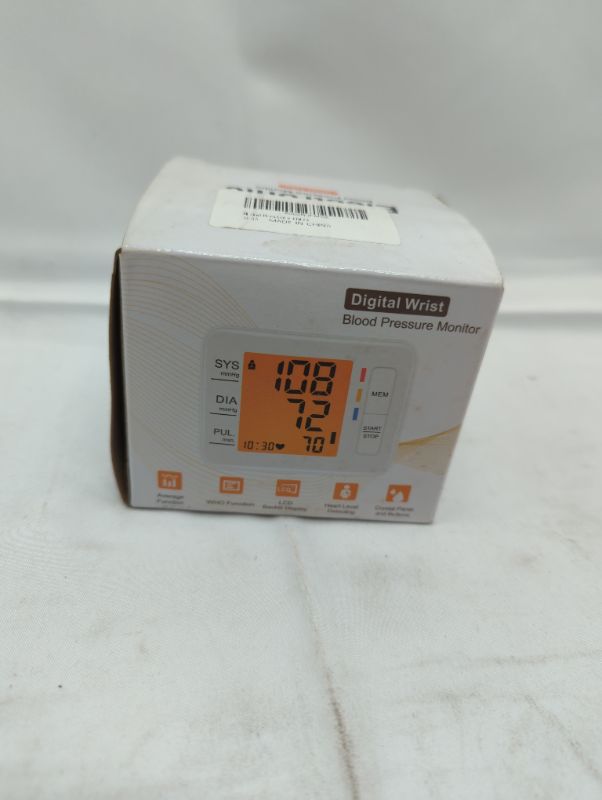 Photo 4 of Digital Wrist Blood Pressure Monitor