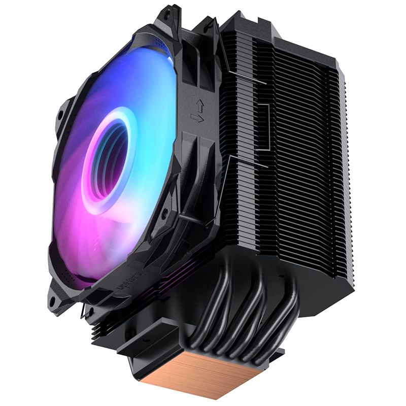 Photo 1 of upHere CPU Air Cooler,6 Heat Pipes,Anodized Aluminum Fins,120mm PWM High-Performance Fan