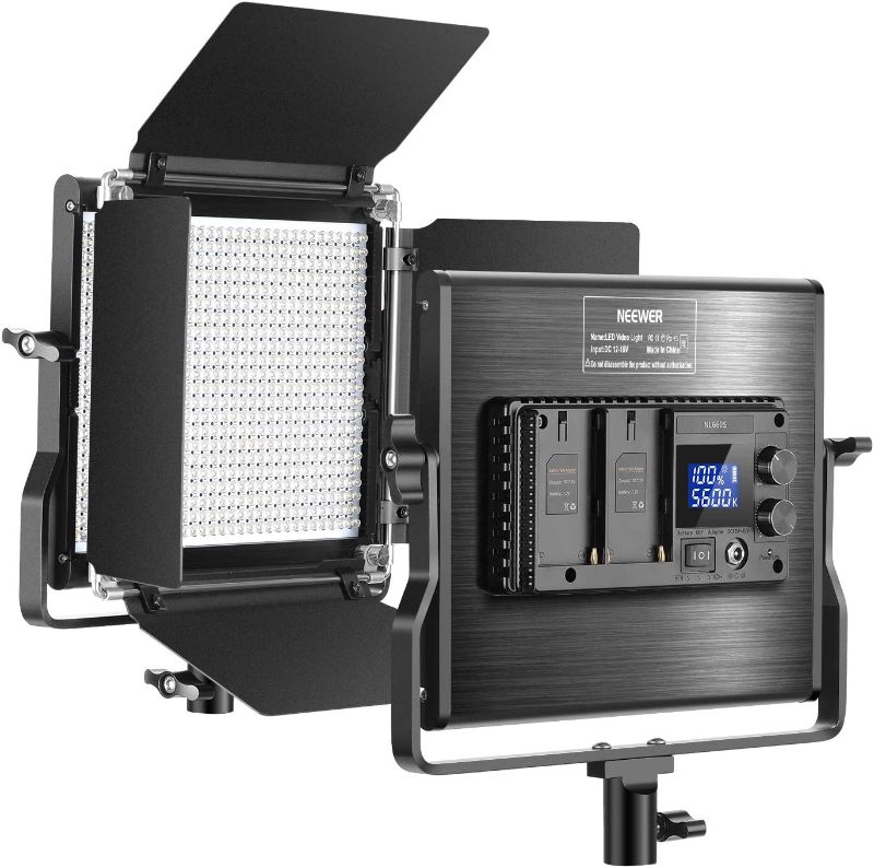 Photo 1 of Neewer Upgraded 660 LED Video Light, Dimmable Bi-Color