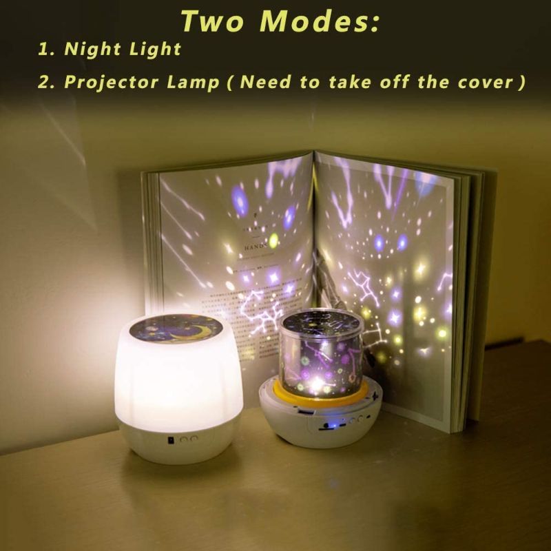 Photo 2 of Night Lights for Kids Multifunctional Night Light Star Projector Lamp for Decorating Birthdays, Christmas, and Other Parties,