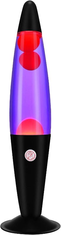 Photo 1 of Lava Lamp - 16 Inch Black Lava Lamp - R39 30W Bulb Lava Lamps for Adults Night Light for Home Office Decor Great Gift for Kids