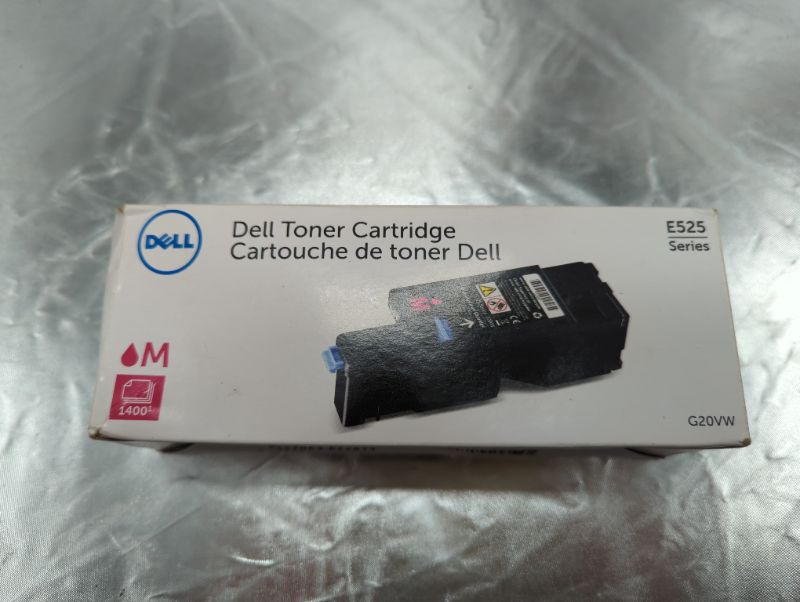 Photo 2 of DELL PRINTER ACCESSORIES G20VW MAGENTA TONER FOR E525W PRINTER