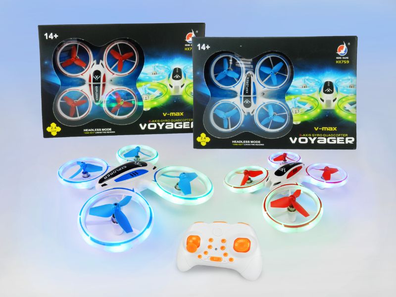 Photo 2 of 5 INCH BLUE LIGHT UP MINI DRONE NEW $46.99