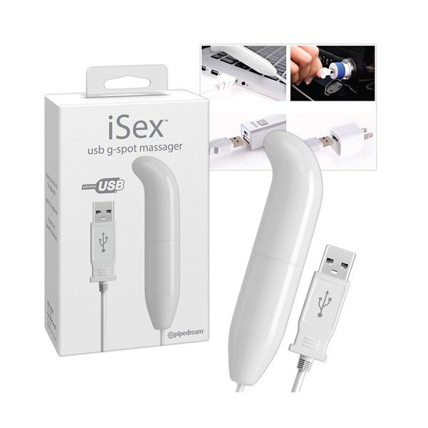 Photo 1 of ISEX USB G SPOT VIBRATOR 13CM LONG DIAMETER 2.7CM NEW $10.95