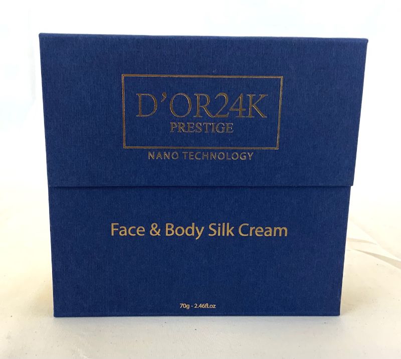 Photo 2 of FACE AND BODY SILK CREAM  FAST ABSORBING MOISTURIZING OPTIMAL SKIN REJUVENATION DIMINISHES SAGGING SKIN WRINKLES TAKES AWAY HORMONAL AGING ON FACE AND BODY NEW IN BOX$1800