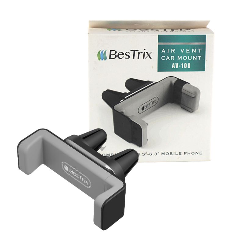 Photo 1 of BESTRIX AIR VENT PHONE MOUNT ANTI SKID RUBBER PADS FITS ANY SMARTPHONE AND CASE 360 ROTATING VIEWING NEW$19.99