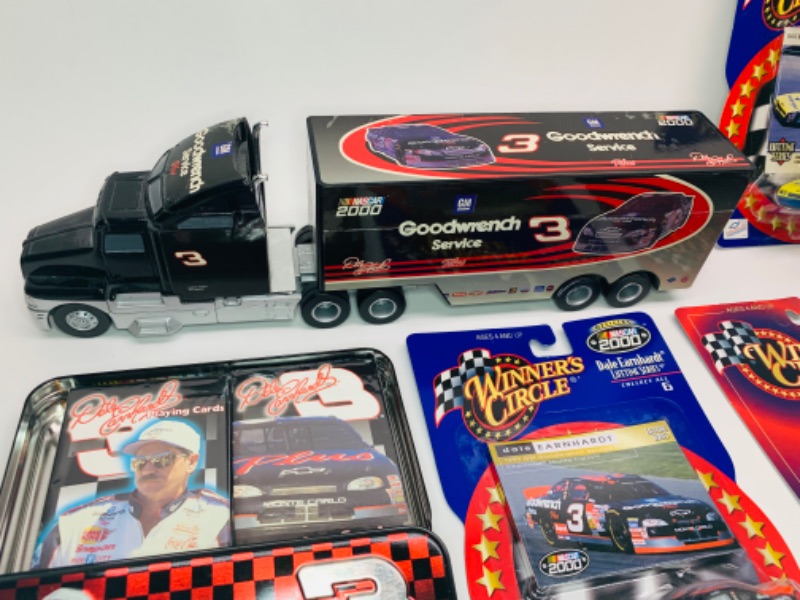 Photo 4 of NASCAR dale Earnhardt die cast cars and telephone- needs cord 