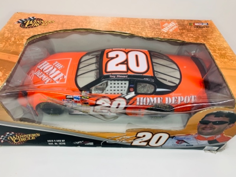 Photo 2 of Large 11 inch Winner’s circle 1:18 scale die cast nascar in original box 