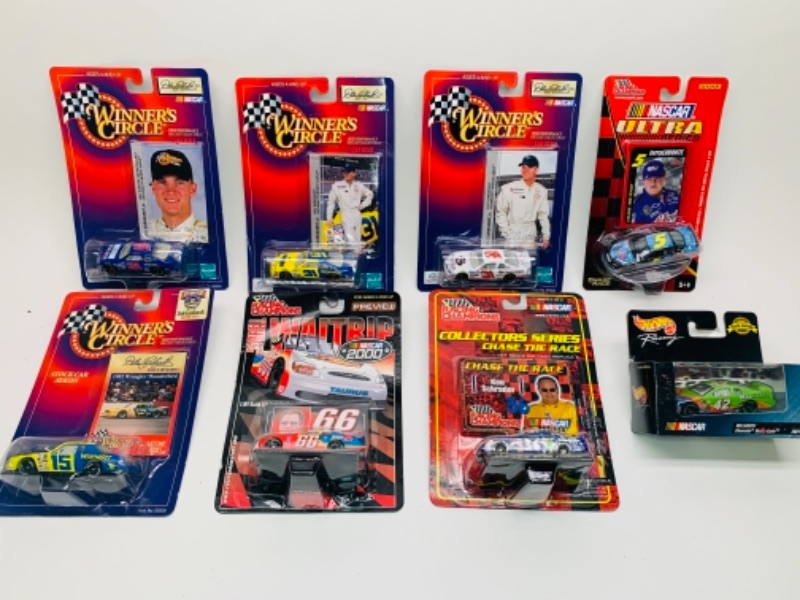 Photo 1 of 8 nascar die cast cars in original packages 