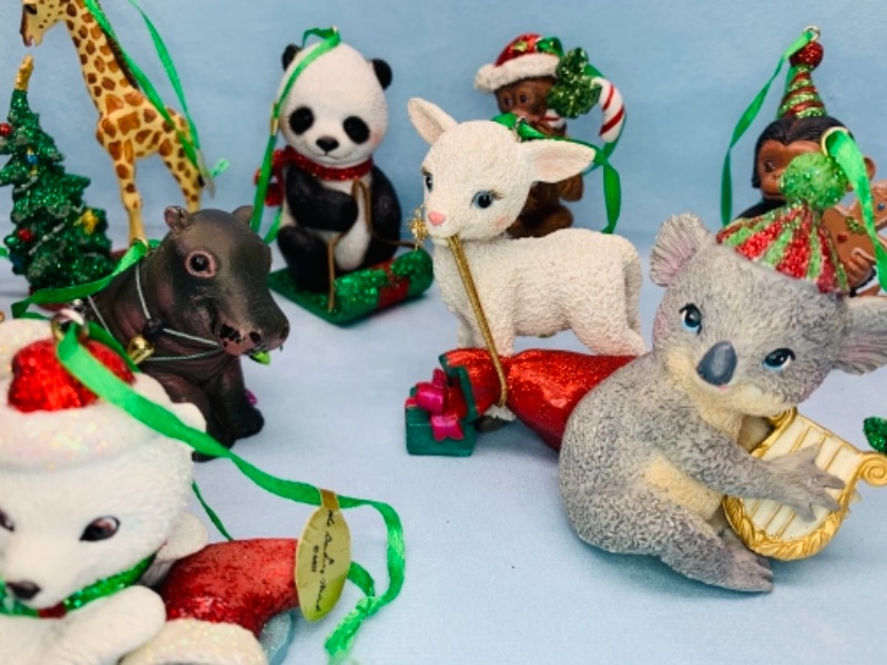 Photo 2 of 10 Danbury mint ornaments- the baby animal collection 