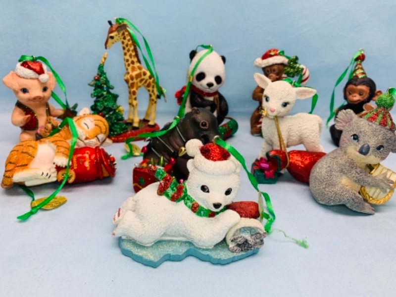 Photo 1 of 10 Danbury mint ornaments- the baby animal collection 