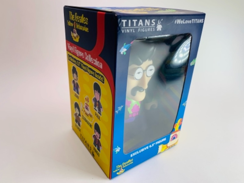 Photo 2 of The Beatles yellow submarine John Lennon vinyl figure in original box