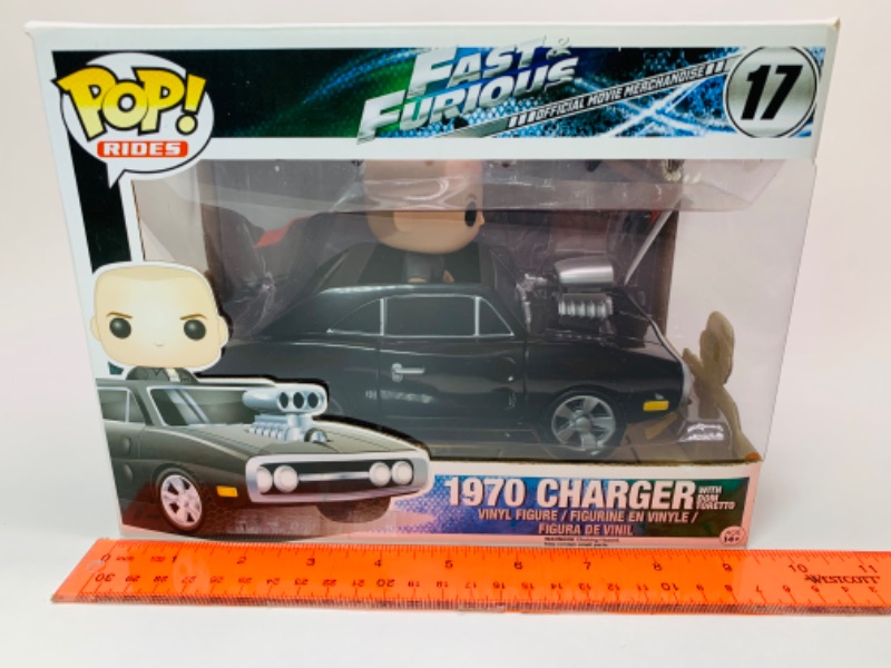 Photo 1 of Huge 9 inch Funko  pop fast and furious Vinyl figure in original box