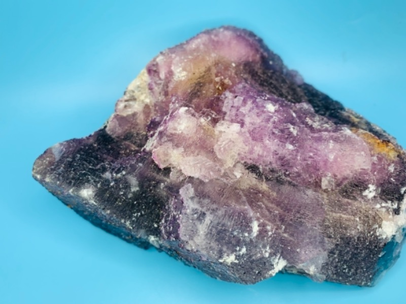 Photo 4 of Large 6 inch amethyst crystal rock formation 