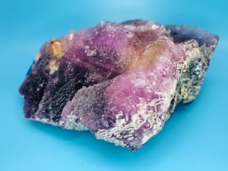 Photo 3 of Large 6 inch amethyst crystal rock formation 