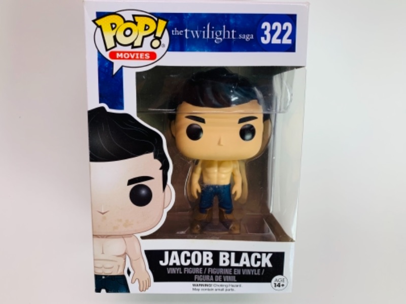 Photo 1 of Funko pop the twilight Saga Jacob black vinyl figure in original box