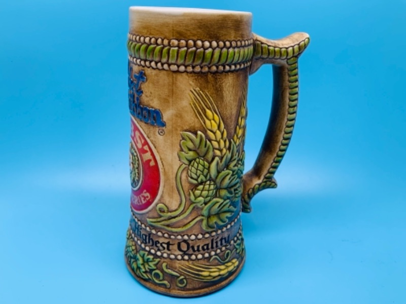Photo 2 of 8 inch Pabst blue ribbon breweries stein 
