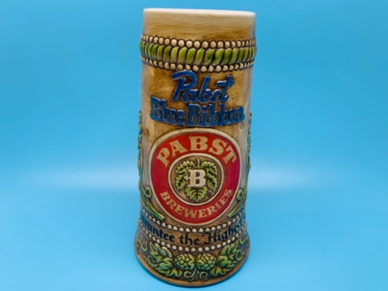 Photo 3 of 8 inch Pabst blue ribbon breweries stein 
