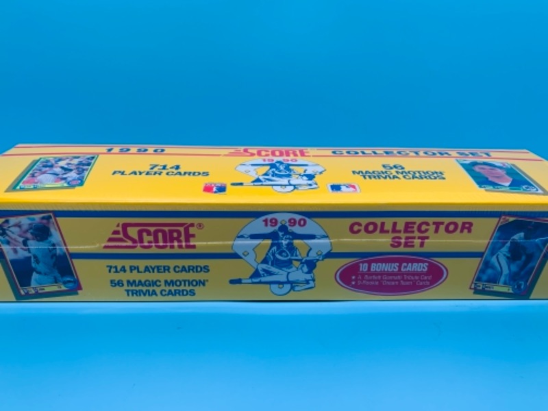 Photo 2 of 1990 sealed score baseball and trivia cards  in original box 