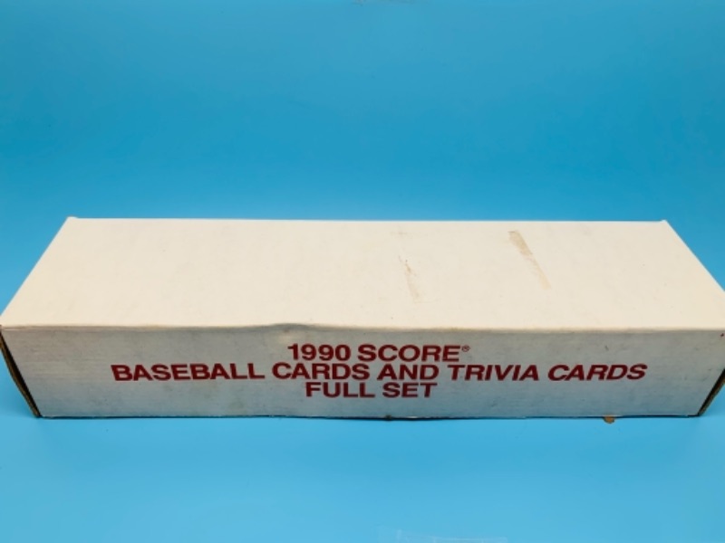 Photo 4 of 1990 sealed score baseball and trivia cards  in original box 