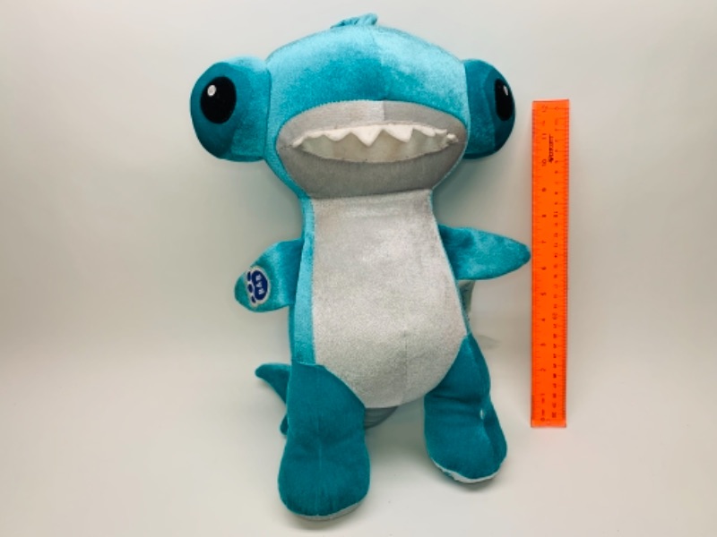 Photo 1 of 2018 build a bear shark week 30th anniversary hammerhead plush toy 