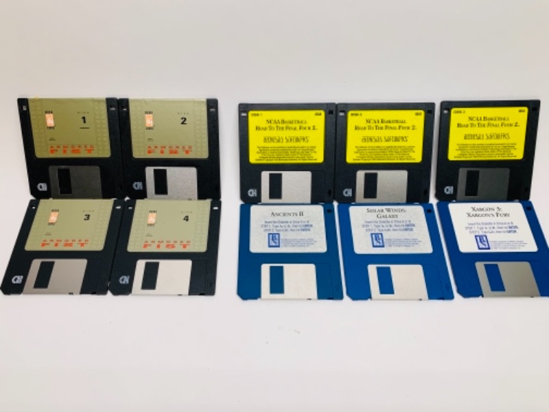 Photo 1 of Vintage pc game floppy discs 