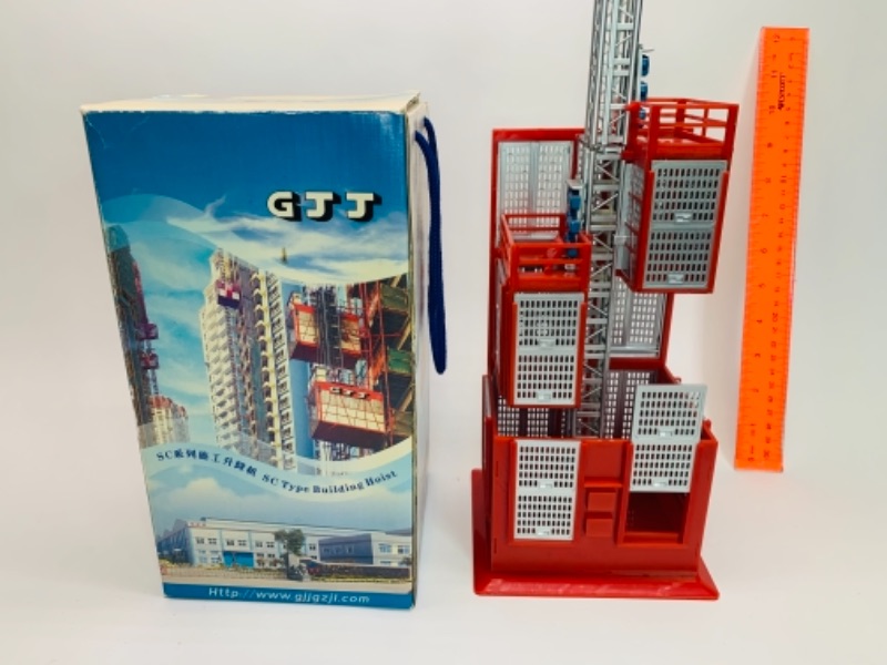 Photo 1 of Gjj sc type building hoist toy in original box 