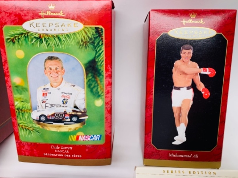 Photo 2 of 6 hallmark sports ornaments in original boxes 