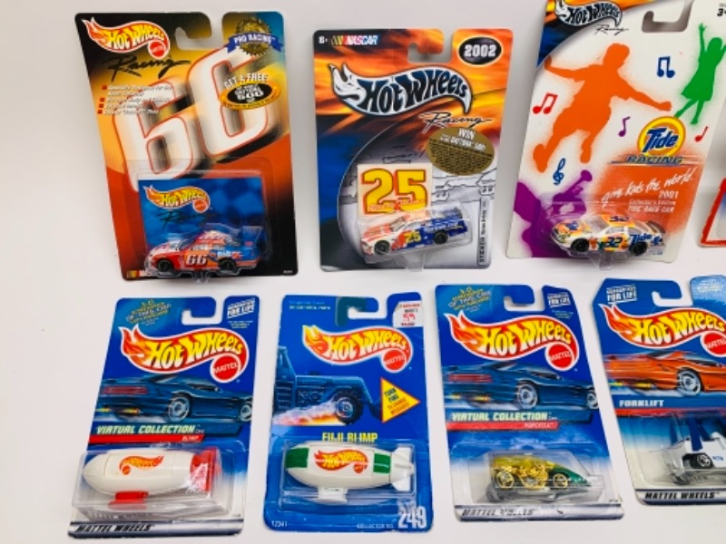 Photo 3 of 9 hot wheels die cast cars in original packages 