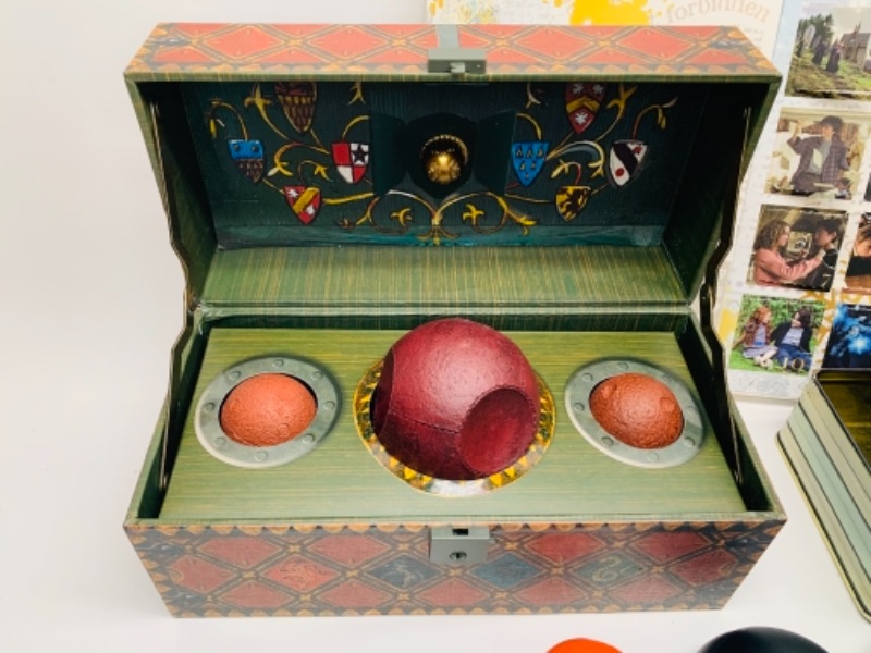 Photo 2 of Harry Potter collectibles- some jewelry pieces are missing 