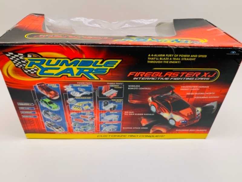 Photo 2 of Rumble cars fireblaster xj interactive fighting car in original box 