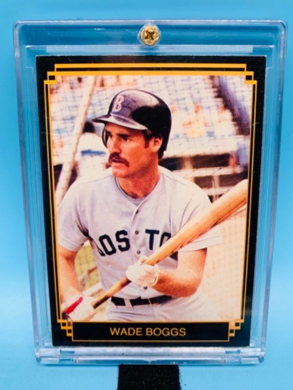 Photo 1 of Wade Boggs big League all stars card 1  in hard plastic case