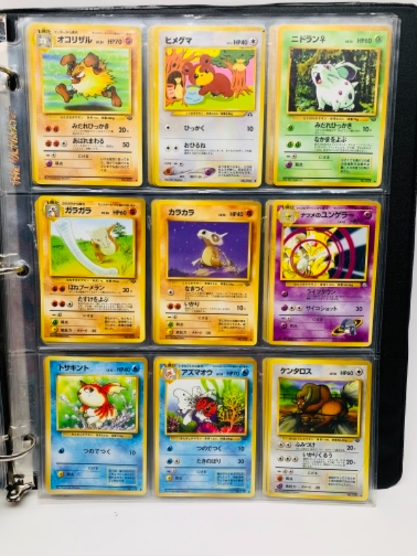 Photo 6 of 53 Japan Pokémon cards in binder