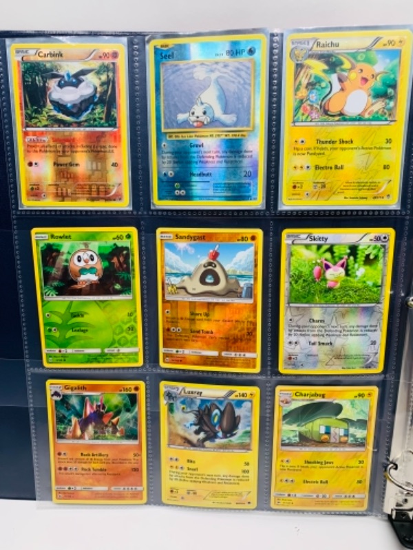 Photo 4 of 41 Pokémon 2012-2017 halo cards in binder 