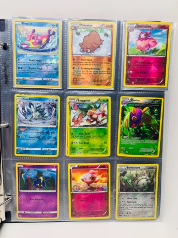 Photo 2 of 41 Pokémon 2012-2017 halo cards in binder 