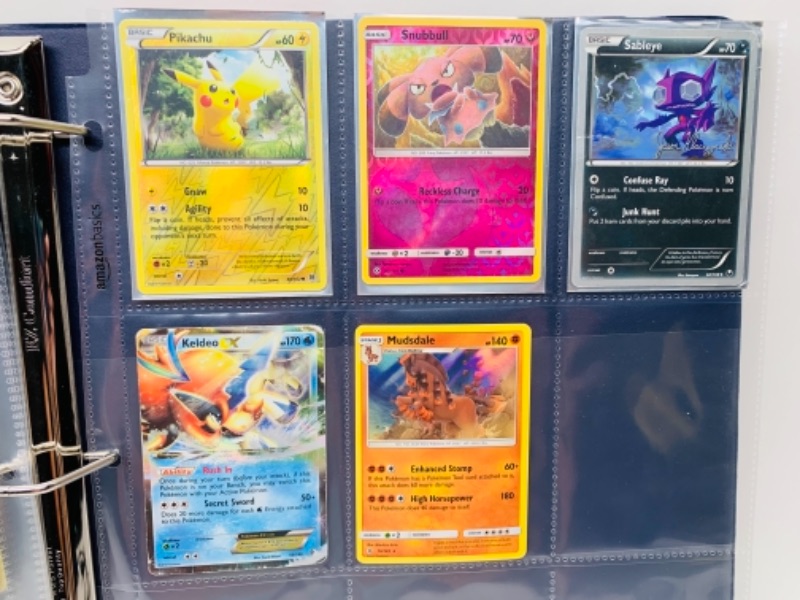 Photo 3 of 41 Pokémon 2012-2017 halo cards in binder 